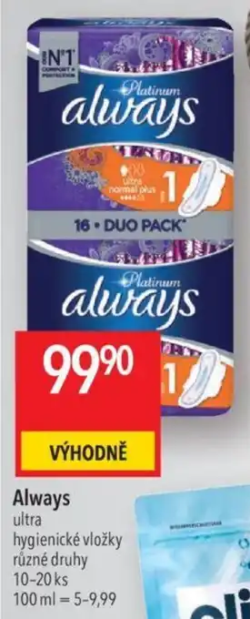 Globus Always nabídka