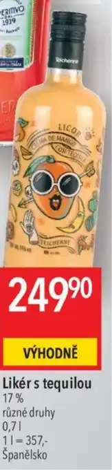 Globus Likér s tequilou nabídka