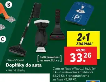 Lidl Ultimate Speed Doplňky do auta nabídka