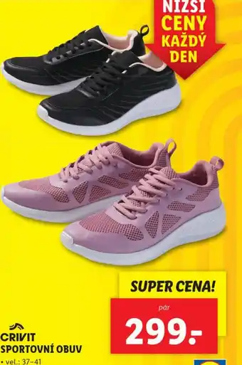 Lidl SPORTOVNÍ OBUV nabídka