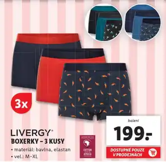 Lidl BOXERKY - 3 KUSY nabídka