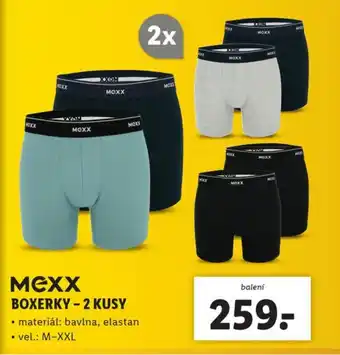 Lidl BOXERKY - 2 KUSY nabídka