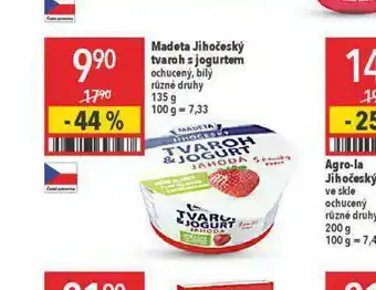 Globus Madeta jihočeský tvaroh s jogzrtem nabídka