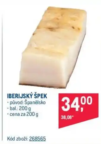 IBERIJSKÝ ŠPEK