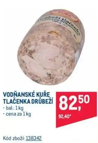 Makro VODŇANSKÉ KUŘE TLAČENKA DRŮBEŽÍ nabídka