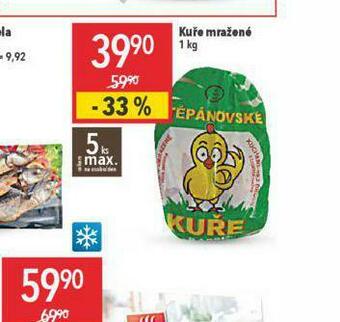 Globus Kuře mražené nabídka