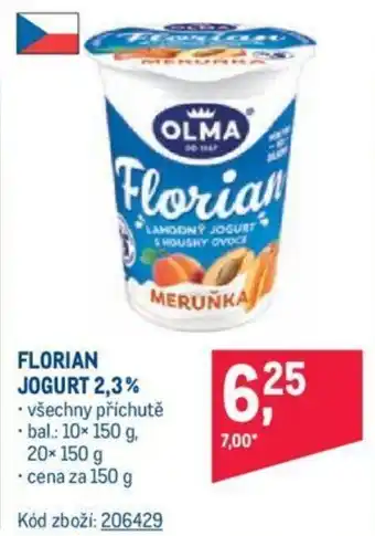 Makro FLORIAN JOGURT 2,3% nabídka