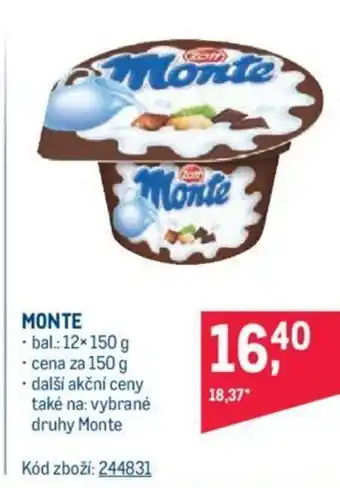 Makro MONTE nabídka