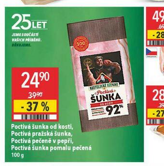 Globus Poctivá šunka od kosti nabídka