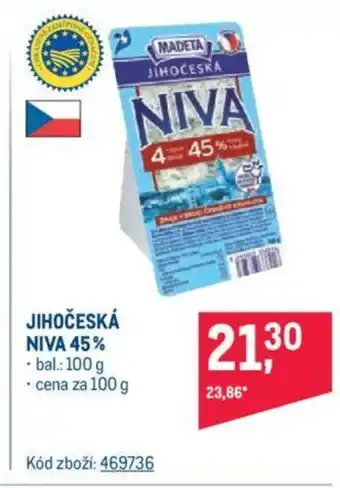 Makro JIHOČESKÁ NIVA 45% nabídka