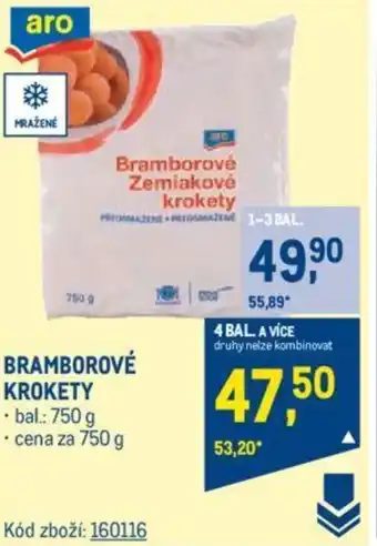 Makro BRAMBOROVÉ KROKETY nabídka
