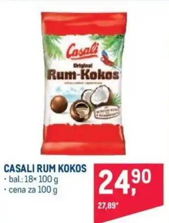 Makro CASALI RUM KOKOS nabídka