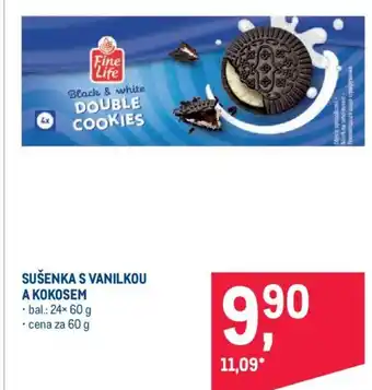 Makro SUŠENKA S VANILKOU A KOKOSEM nabídka