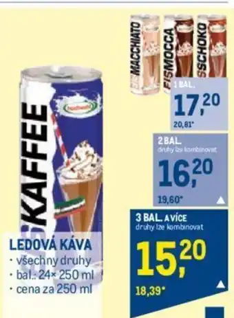 Makro LEDOVÁ KÁVA nabídka