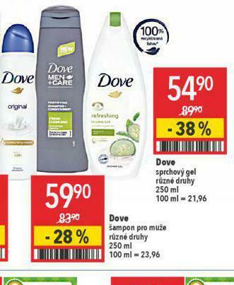 Globus Dove šampon nabídka