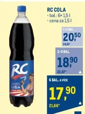 Makro RC COLA nabídka