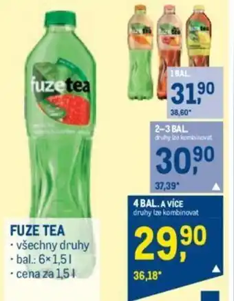 Makro FUZE TEA nabídka