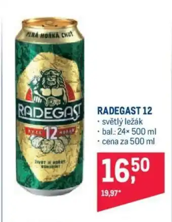 Makro RADEGAST 12 nabídka
