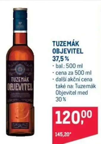 Makro TUZEMÁK OBJEVITEL 37,5% nabídka