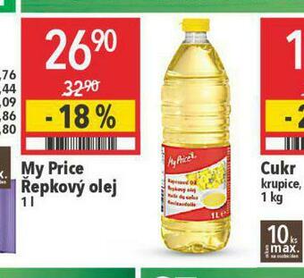Globus My price řepkový olej nabídka