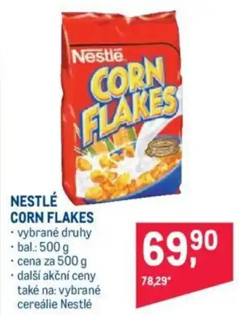 Makro NESTLÉ CORN FLAKES nabídka