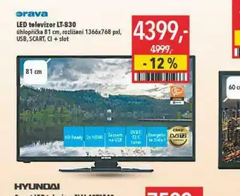 Globus Led televizor orava 81 cm nabídka