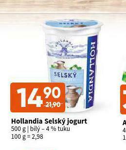 Terno Hollandia selský jogurt nabídka
