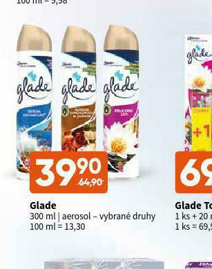 Terno Glade aerosol nabídka