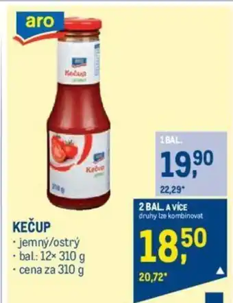 Makro KEČUP nabídka