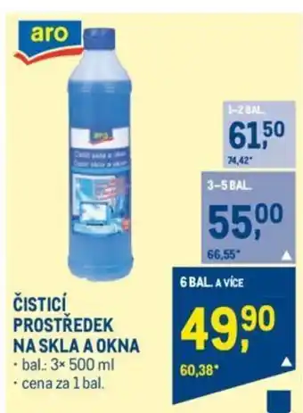 Makro ČISTICÍ PROSTŘEDEK NA SKLA A OKNA nabídka