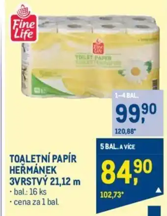 Makro TOALETNÍ PAPÍR nabídka