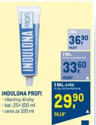 Makro INDULONA PROFI nabídka
