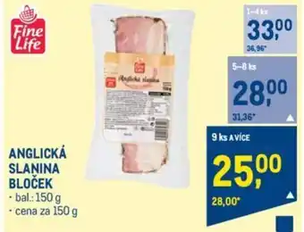 Makro ANGLICKÁ SLANINA BLOČEK nabídka