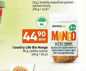 Terno Country life bio mango nabídka