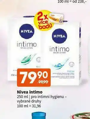 Terno Nivea intimo nabídka