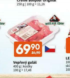 Terno Vepřový guláš nabídka