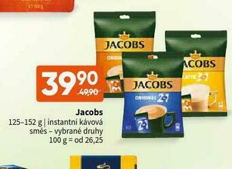 Terno Jacobs instantní káva nabídka