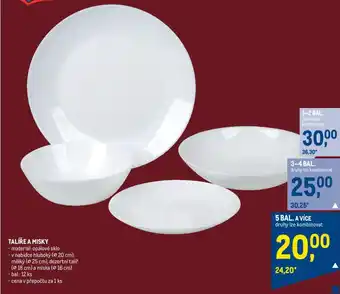 Makro TALÍŘE A MISKY nabídka