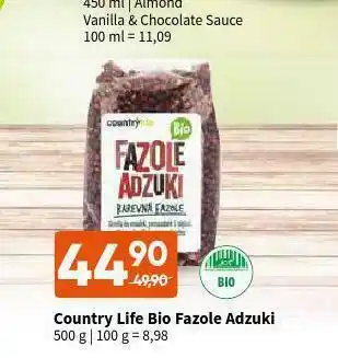 Terno Country life bio fazole adzuki nabídka