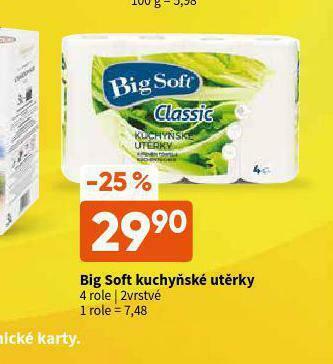 Terno Big soft kuchyňské utěrky nabídka