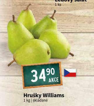 Terno Hrušky williams nabídka