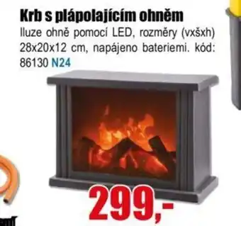 EVA Krb s plápolajícím ohněm nabídka