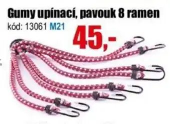 Gumy upínací, pavouk 8 ramen