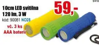 EVA 10cm LED svítilna 120 lm, 3 W nabídka