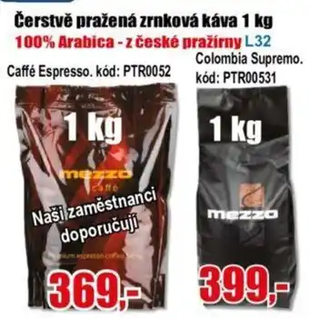 EVA Čerstvě pražená zrnková káva 1 kg nabídka