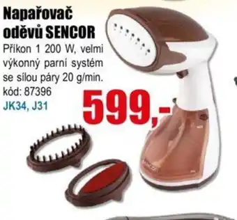 EVA Napařovač oděvů SENCOR nabídka