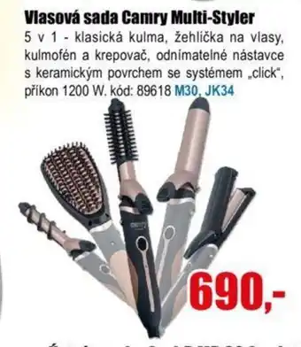 EVA Vlasová sada Camry Multi-Styler nabídka