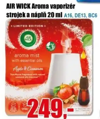 EVA AIR WICK Aroma vaporizér strojek a náplň 20 ml nabídka