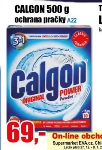 CALGON 500 g ochrana pračky