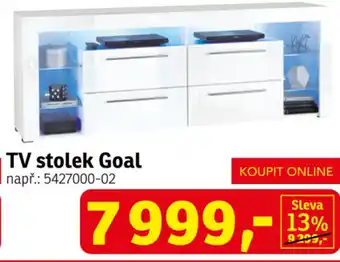 Asko TV stolek Goal nabídka